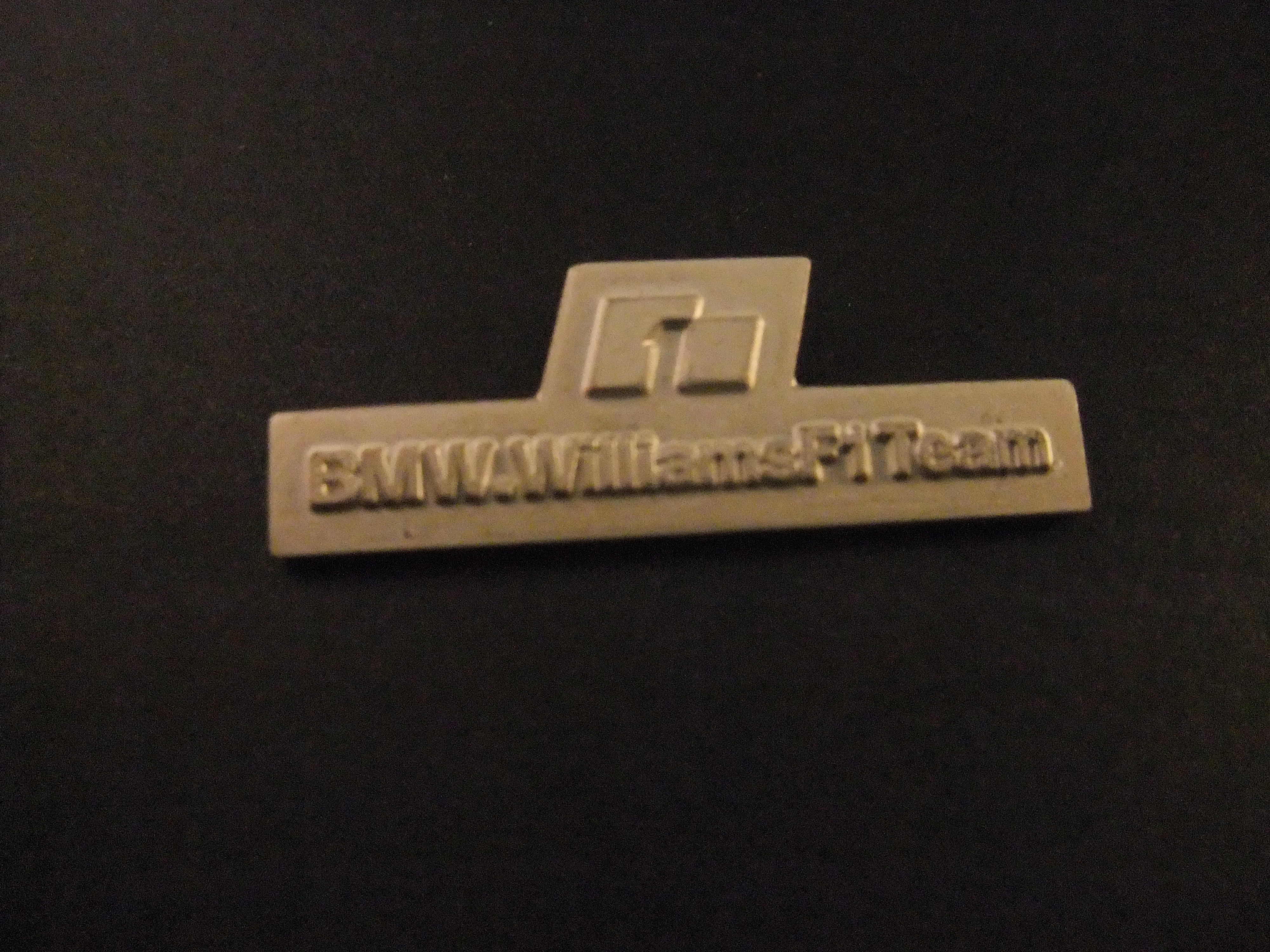 BMW Williams F1 team(2000-2005) zilverkleurig logo